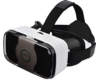 VR-headset kompatibelt med telefon - Universal Virtual Reality-glasögon - Spela dina bästa mobilspel 360-filmer med mjuka och bekväma nya 3D VR-glasögon5777