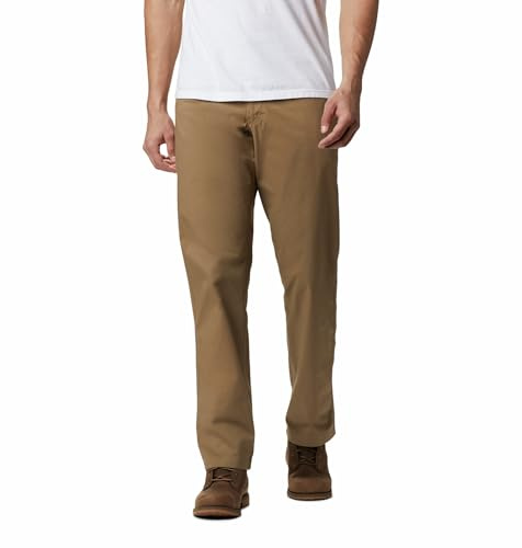 Columbia Mens Rapid Rivers Hiking Pant, Flax, 36 x 32