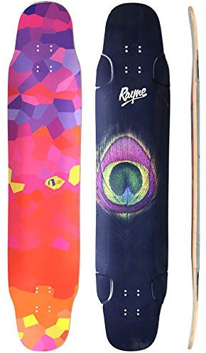 Rayne Longboards Whip Dancer Longboard Deck, Unisex-Erwachsene, Longboard-Deck, Longboard Deck, n/a, 44