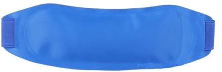 ROMISBABA Impacco Caldo Freddo in Gel Per Adulti Cuscinetto Refrigerante Febbre, Strisce Rinfrescanti Frontali Leggere e Morbide Per Sollievo Post Iniezione e Primo Soccorso