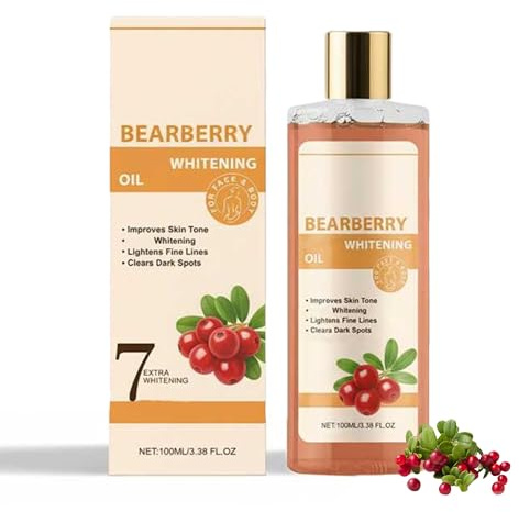 Huile De Busserole Eclaircissante, Huile Visage Et Corps, Huilé Eclaircissante Peau Noire, Soin éclaircissant Anti-Taches, Unifie Le Teint & Illumine La Peau, Hydratation & éclat Naturel, 100 Ml