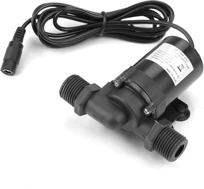 Agatige JT-660D-12 Brushless Micro Bomba De Agua, Bomba Eléctrica Sumergible 12v, Bomba Solar De Circulación del Calentador De Agua Caliente De Poco Ruido para Fuente, Panel Solar, Estanque