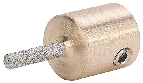 D Brocas para Amoladoras para Vidrieras,Brocas para Amoladoras de Vidrio para Vidrieras,Brocas para Amoladoras Glastar Brocas para Amoladoras de Diamante Herramienta Abrasiva de (MCB18)