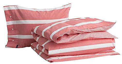 GANT Satin Bettwäsche (Decken- und Kissenbezug separat erhältlich) Oxford Stripe, Größe:Kissenbezug 40 x 80 cm