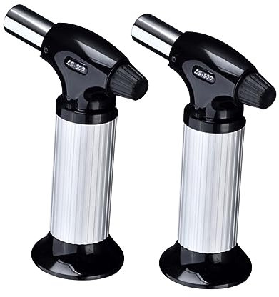 Uonlytech 2 Pièces Outil De Soudage -flammes Haute Température Outil De Soudure Allume-barbecue Chalumeau Mettre Le Feu