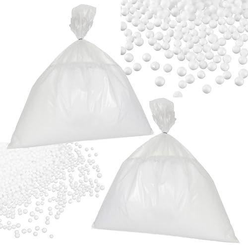 Small Polystyrene ½ Cubic Bean Bag Booster Refill Filler Handy Size to Up Bag