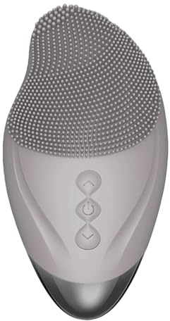 Cepillo de limpieza facial | Limpiador facial de silicona , vibrador recargable, impermeable, herramienta para el cuidado de la piel para reafirmar, mejora la absorción del producto