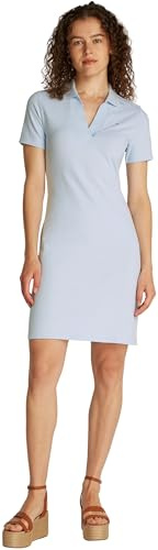 TOMMY HILFIGER dam Slim Open Nk Polo Dress Ss Ww0ww42567 Smal öppen NK POLO KLÄNNING WW0WW42567