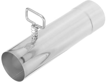 Tuyau de Extérieur Réglable Inoxydable pour Poêle à Évacuation Amortisseur Utilisation Pratique pour Cuisine Camping