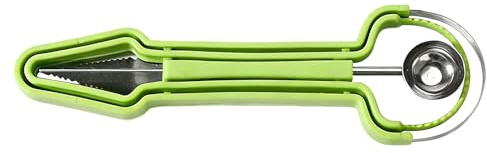 Scavino per Anguria a Doppia Testa | Scavino Doppio per Frutta - Impugnatura Antiscivolo Modellatore per Anguria - Per cucina ristorante kiwi fragola mango melone kiwi