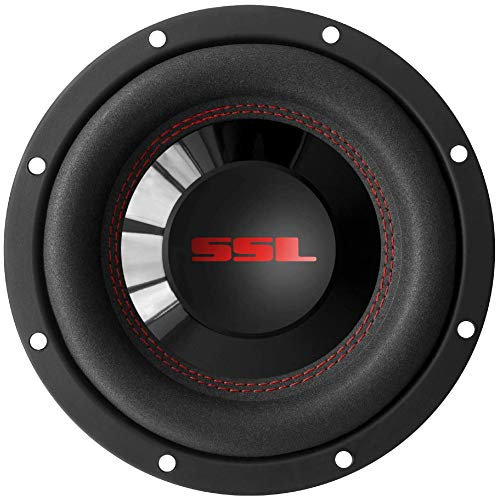1 subwoofer SOUNDSTORM SSL CG8D 20,00 cm 200 mm 8 400 watt rms und 800 watt max dvc dual schwingspule doppelspule 4 ohm für Auto, 1 stück