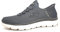 Skechers Summits High Range Herren Sneakers, Charcoal Mesh Trim, 47.5 EU