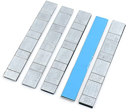 A ABSOPRO Moto Roue Équilibre Poids Bandes 134 x 18mm (Ensemble de 5)