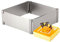 Marco para hornear rectangular, ajustable, anillo para tartas, rectangular, ajustable, marco para tartas, 15-28 cm, anillo rectangular para tartas, ajustable, para hornear, decorar, borde de bandeja
