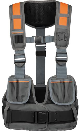 Klein Tools 55828MB MODBox Tool Vest, Fully Adjustable, Padded Comfort Support, Tool Belt Work Vest for Electricians, Carpenters, Construction