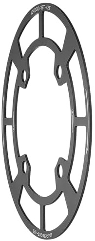 Pruojhw Protectores De Cadena De Bicicleta - Protector De Piñón, Accesorios De Aleación De Aluminio Con Diseño Calado, Protección Trasera Para Uso Carretera Bicicleta