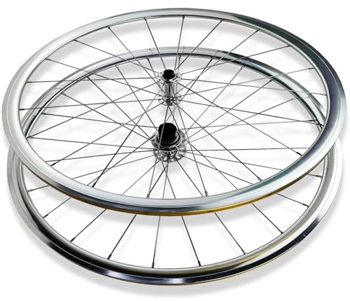 KUNYOS Ruedas 700C para Bicicleta De Carretera Llantas De Aleación De Aluminio Ruedas Delanteras Ruedas Traseras C/V Freno Cierre Rápido 20/24H Bujes para Cassette 8/9/10/11/12 Velocidades