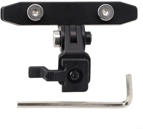 Yhenlovtt M - Soporte de aleación para luz de sillín de bicicleta para Trek Bontrager, ABS duradero para soporte de luz trasera de bicicleta, accesorio B