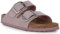Birkenstock Arizona (große Schnalle) – Sandalo da Donna plantare in sughero e Lattice 40/YOMO Lilac-N, Yomo Lilac N, 40 EU