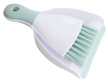 BOKIOESDE Lätt att borsta och sopskåpa för effektiv rengöring Ergonomisk liten borste och sopborste och sopborste, grön, 75×44.5×45cm