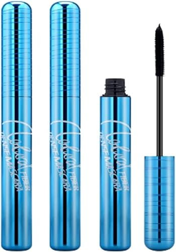 2pack Prime-Lash Mascara for Mature Ladies,Prime-lash Mascara for Seniors with Thinning Lashes Waterproof Mascara Black Volume and Length,Hypoallergenic Mascara for Sensitive Eyes for Mature Women.