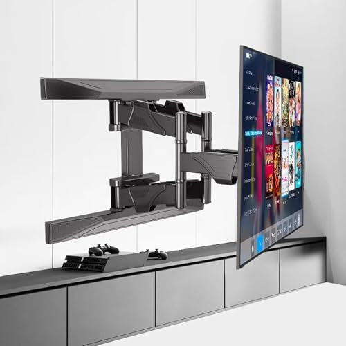 Full Dynamic Wall Mounted TV Bracket With Hinged Rotation And Tilt Function