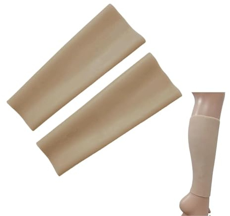 Wisfancy Silikon Falsche Arm Wade, Realistische Künstliche Wade, Silikon Wadenprothese für Abdecken von Narben, Tätowierungen und Muttermalen sowie zum Schutz der MuskelnMuskulatur, Nackt