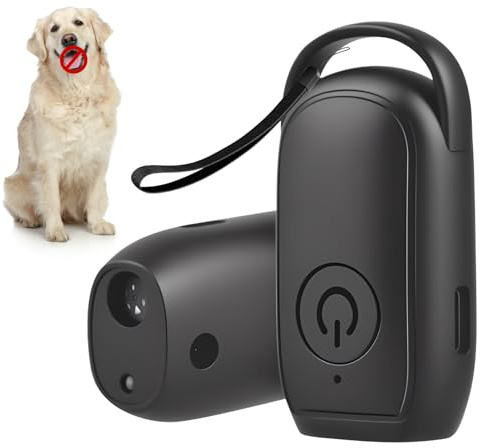 Antibell Ultraschall Gerät für Hunde, Ultraschall-Hundetrainingsgerät zur Bellreduktion – Effektiver Bellenstopper für kleine und große Hunde, flexibel einsetzbar im Innen- & Außenbereich