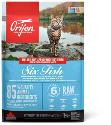 Orijen 6 Fish Comida para Gatos - 5400 gr