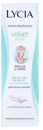 Lycia Crema depilatoria para brazos y piernas, 150 ml (el embalaje puede variar)