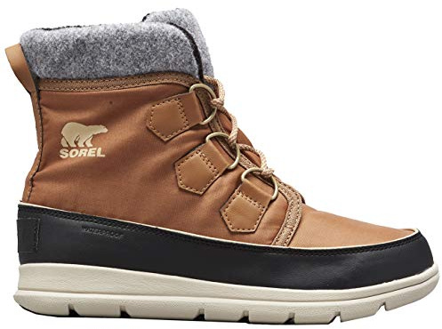 Sorel Explorer Carnival Waterproof, Botas de Invierno para mujer, Elk, 37 EU