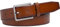 Calvin Klein Herren Gürtel 3.5 cm Bombed Belt Ledergürtel, Braun (Cognac), 110 cm