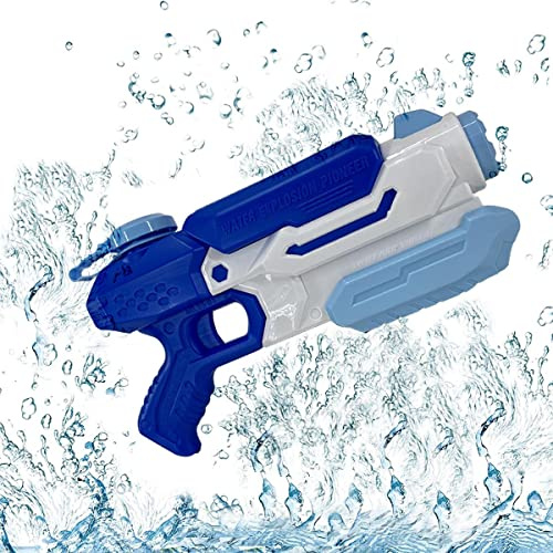Xwin 1200ml Water Blaster Gun for Kids - High-Pressure Pump Action Water Soaker with 35ft Shooting Range - Squirt Gun for Garden Play, Beach and Pool Parties - Outdoor Summer Toy for Kids Ages 3+