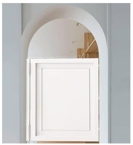 XILYZMO Saloon-Tür, Holz Saloontür Halbhohe Tür, Automatische Schließung Cowboytür Bartüren, Scharniere Inbegriffen Eingang Halbhohe Zauntür Für Küche