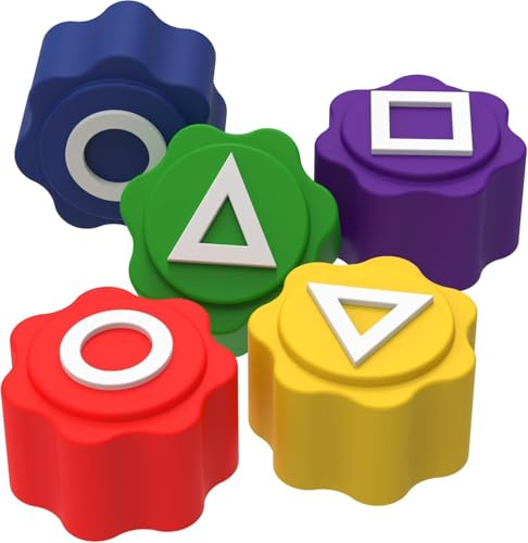 cloudseller Ensemble de Jeu Gonggi Traditionnel coréen – avec Compartiment de Rangement intégré pour Un Jeu organisé, idéal pour Toute la Famille
