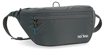 Tatonka Bauchtasche Ilium L - Hüfttasche mit DREI Reißverschlusstaschen - Titan Grey
