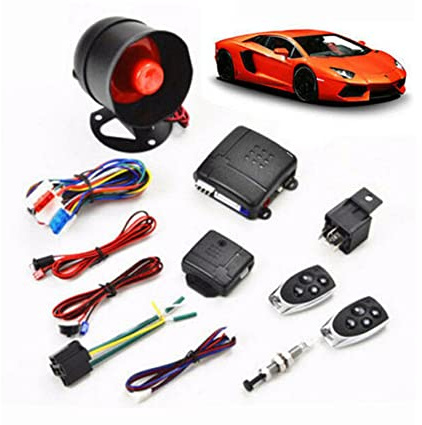 KIT SISTEMA DI ALLARME ANTIFURTO PER AUTO CON DOPPIO TELECOMANDO, CAR ALARM SYSTEM, SISTEMA DI SICUREZZA PER AUTO UNIVERSALE - DISCORAMA®