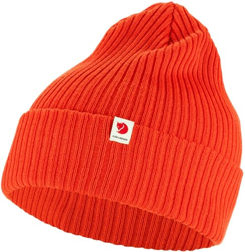 Fjallraven 13100184-214 Fjällräven Rib Hat Hat Unisex Adult Flame Orange Size OneSize