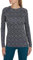 TCA Thermounterwäsche Damen Extra Warm - Thermo Unterwäsche für Sport - Thermoshirt Funktionsshirt Langarm - Kompressions Laufoberteil - Grafikschwarz, M