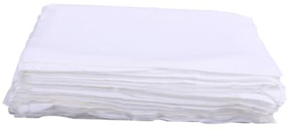 Tofficu Lot de 100 Chiffons Antistatiques Ultra-Fins 15x15 Cm pour Électronique, Nettoyage D’écrans Et Surfaces Délicates, Microfibre Absorbante, Usage Professionnel, Couleur Blanche