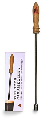 Casual Panache 1571F Campfire Beer Caramelizer Poking Tool (Standard Kit) Novelty Beer Accessories for Camping & Home Brewing - Perfect Beer Gifts for Men, Women, Boyfriends, Holidays, Parties, Bdays
