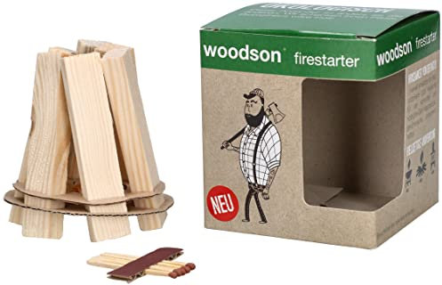 KOTARBAU® Pure Fire Wood Wool Barbecue Lighter for Fireplace and Stove Wind-Resistant Lightweight and Efficient