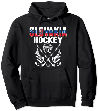 Slovakia Ice Hockey Fans Jersey Slovak Hockey Team Supporter Pullover Hoodie