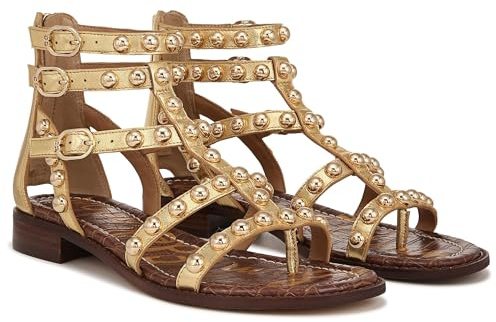 Sam Edelman Estella Gladiator Sandal Goldmine 8 Medium
