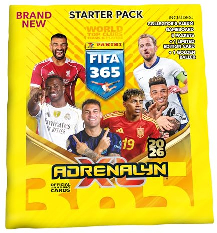 Panini FIFA 365 Adrenalyn XL Trading Cards - Starter Pack