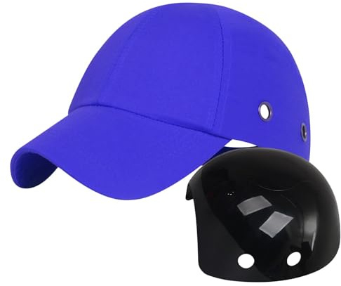 Caschi da baseball per bicicletta - Casco leggero in cotone, imbottitura interna ammortizzante, cappello a doppia vestibilità regolabile e resistente | Affidabile equipaggiamento di protezione sportiv