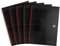 Black n Red Spiralbuch 90 g/m² liniert 140 Seiten A4 5 Stück