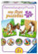 Ravensburger Kinderpuzzle - 05072 Tierfamilien auf dem Bauernhof - My First Puzzle mit 9x2 Teilen - Puzzle für Kinder ab 2 Jahren