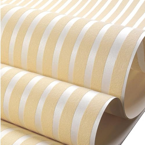 Uitseld Non-Woven Desk Wallpaper,Decorative Striped Wallpaper | Modern Contemporary Chequered Striped Wall Paper for Study Room, Cafe