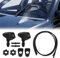 WINUERK 10PCS Ugelli Universali per Il Lavaggio del Parabrezza, Kit Tubo Flessibile per Ugello Tergicristallo, 47137 Kit Ugelli Lavavetro, Kit di Getti di Lavaggio per Auto, Camion e SUV